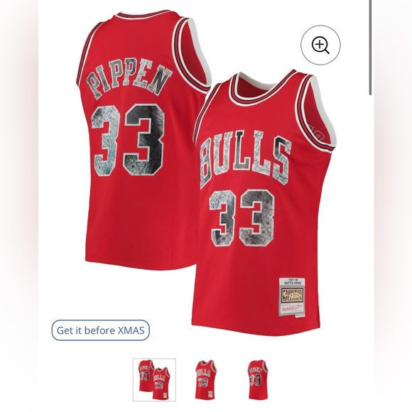 Mitchell & Ness Other - Brand New Men's Chicago Bulls Scottie Pippen Mitchell & Ness Red 1997/98